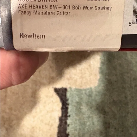 Bob Weir Cowboy Fancy Guitar Mini In Box - Picture 7 of 8